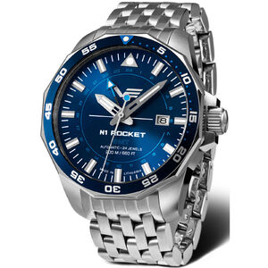 225A712-B Vostok Europe N1 Rocket GMT automata f&eacute;rfi anal&oacute;g kar&oacute;ra