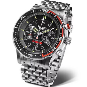 511A771-B Vostok Europe Batiscafos f&eacute;rfi anal&oacute;g kar&oacute;ra