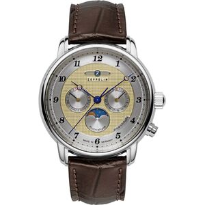 8536-5 Zeppelin Friedrichshafen Moonphase férfi analóg karóra 8536-5 Zeppelin Friedrichshafen Moonphase férfi analóg karóra