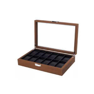 986 Edelwolle Barna fa óratartó 12db órának 986 Edelwolle Barna fa óratartó 12db órának