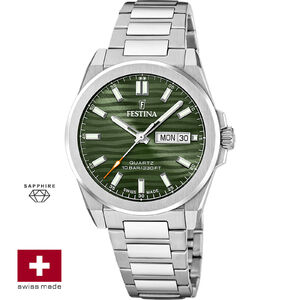 F20073/4 Festina Swiss Made férfi analóg karóra