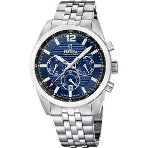 F20742/4 Festina Timeless Chrono férfi analóg karóra