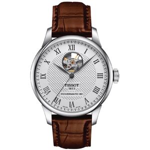 T006.407.16.033.01 Tissot Le Locle Open Heart Powermatic 80 automata f&eacute;rfi anal&oacute;g kar&oacute;ra
